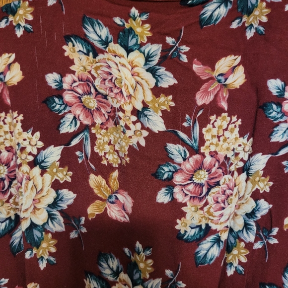 Vintage floral midi dress -  S/M - Picture 5 of 5